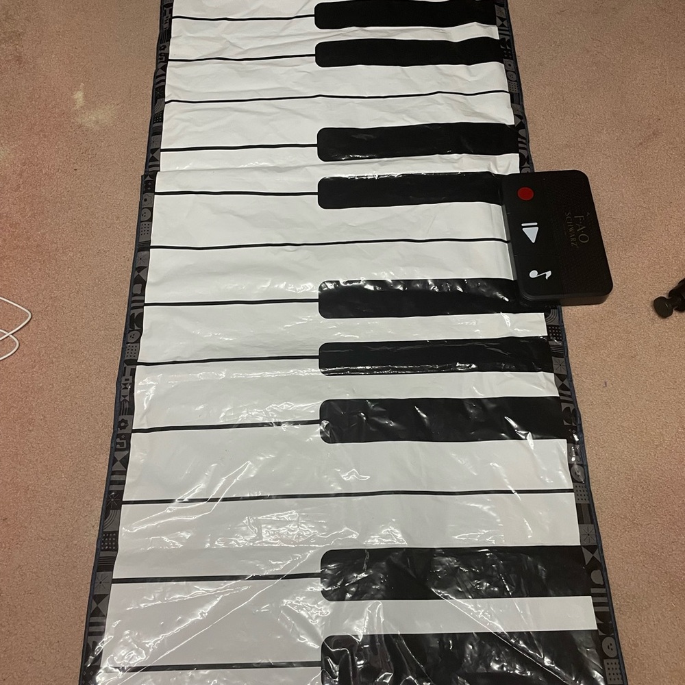 Toy Giant Piano Floor Matt